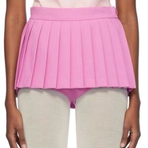 Push button mini skirt